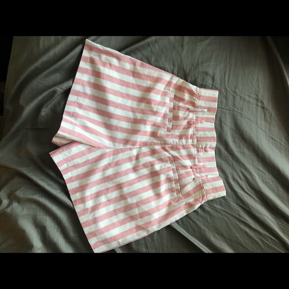 Light pink and white striped shorts! - Picture 3 of 4